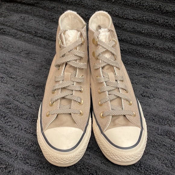 CONVERSE ALL STAR FAUX FUR HIGH TOPS - Picture 2 of 9